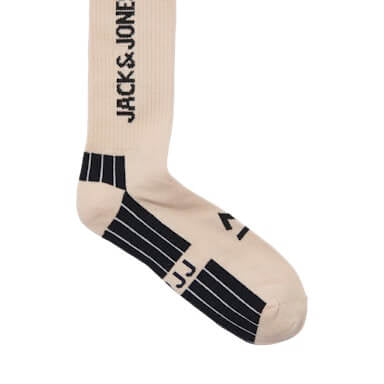 Jack & Jones 5 Pack Jacwes Tennis Sports Socks - Multi ( 7-11 )