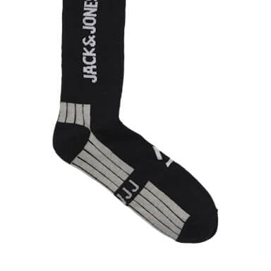 Jack & Jones 5 Pack Jacwes Tennis Sports Socks - Multi ( 7-11 )
