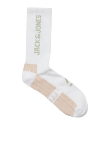 Jack & Jones 5 Pack Jacwes Tennis Sports Socks - Multi ( 7-11 )