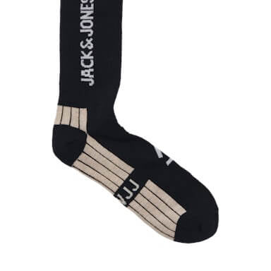 Jack & Jones 5 Pack Jacwes Tennis Sports Socks - Multi ( 7-11 )