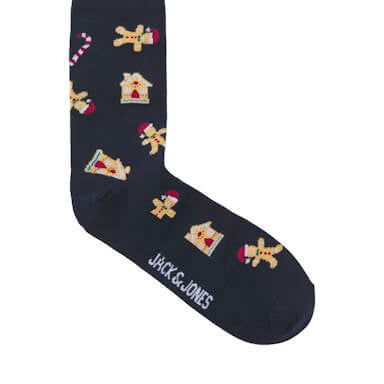 Jack & Jones JacXmas Check Underwear & Socks Giftbox - Multi