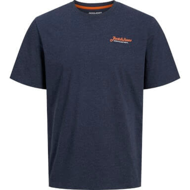 Jack & Jones 3 Pack JJERIK Crew Neck T-Shirts - Kombu Green/Navy Blazer / White