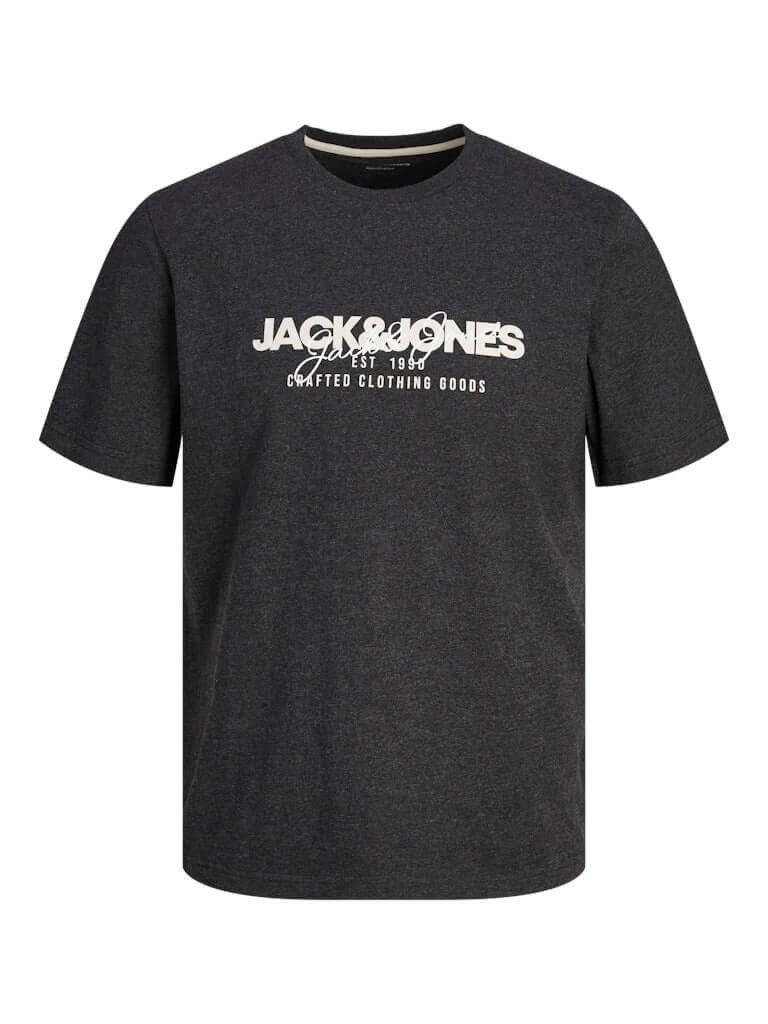 Jack & Jones 5 Pack JWHALVIS 100% Cotton Crew Neck T-Shirts - Multi