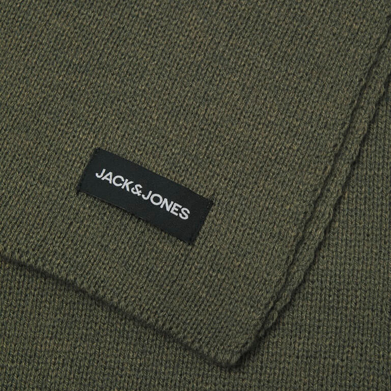 Jack & Jones JACDNA Scarf & Beanie Gift Box | Winter Knit Set for Men