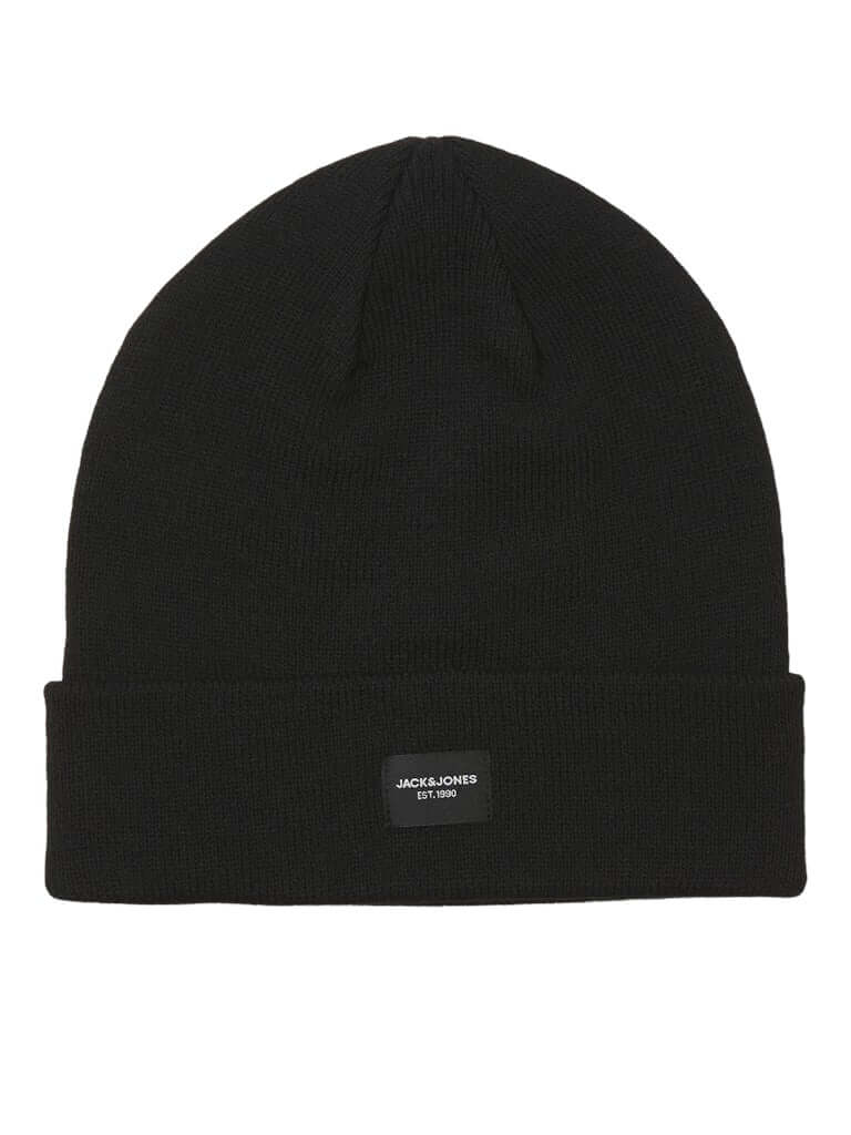 Jack & Jones Beanie & Scarf Gift Box Men’s Winter Knit Set - Deep Mahogany / Black