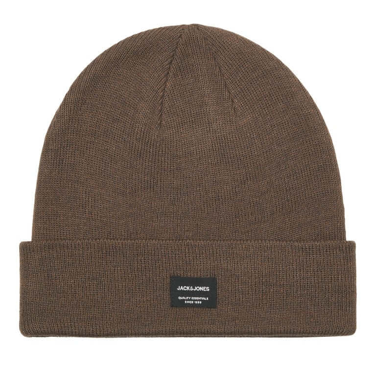 Jack & Jones JACDNA knit beanie - Cocoa