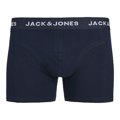 Jack & Jones 3 Pack Jaccamflage Trunks - Navy Blazer/Camo/Green