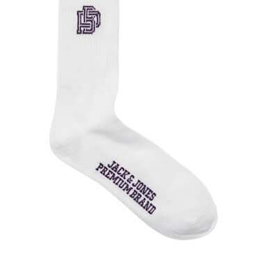 Jack & Jones 5 Pack Jacbrady Tennis Sports Socks - Multi ( 7-11 )