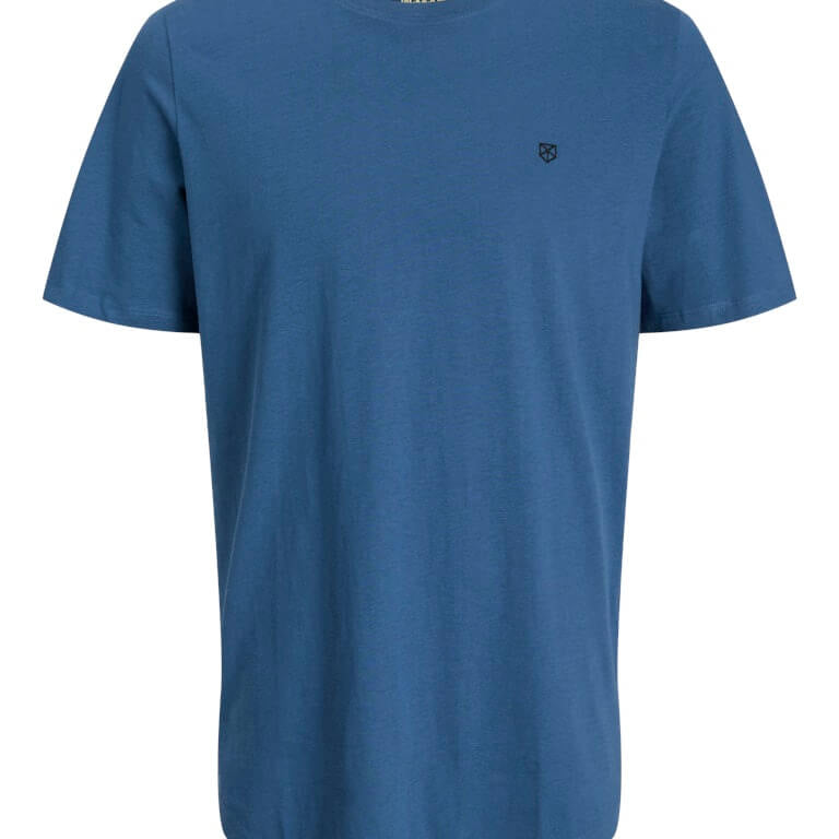 Jack & Jones Men’s 5-Pack Crew Neck T-Shirts – 100% Cotton, Classic Fit