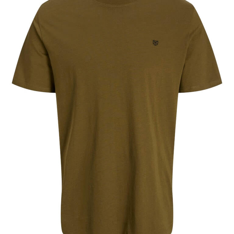 Jack & Jones Men’s 5-Pack Crew Neck T-Shirts – 100% Cotton, Classic Fit