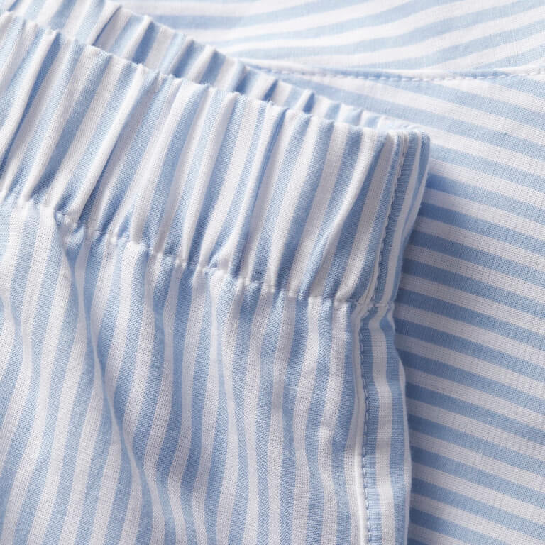 Jack & Jones Jacmilano 3 Pack Woven Boxers 100% Cotton - Chambray Blue