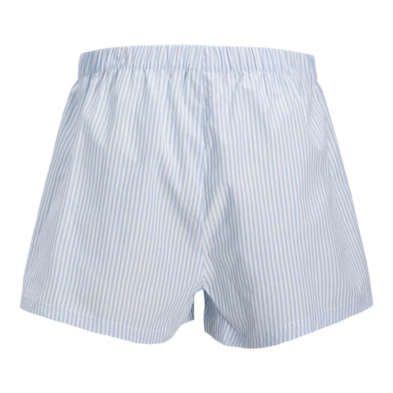 Jack & Jones Jacmilano 3 Pack Woven Boxers 100% Cotton - Chambray Blue