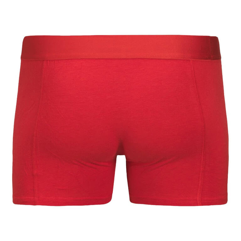 Jack & Jones Bamboo 3 Pack Trunks - Red / Blue / Black