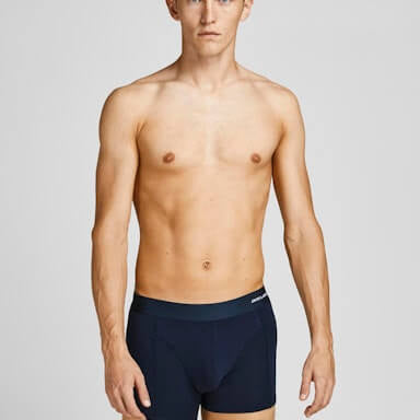 Jack & Jones Bamboo 3 Pack Trunks - Port Royale