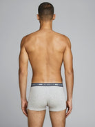 Jack & Jones 5 Pack Cotton Stretch Trunks | Men’s Everyday Underwear