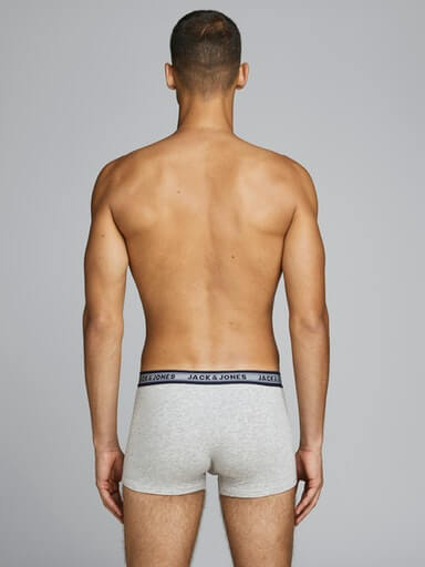 Jack & Jones 5 Pack Cotton Stretch Trunks | Men’s Everyday Underwear