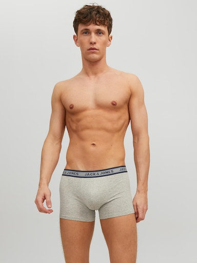 Jack & Jones 5 Pack Cotton Stretch Trunks | Men’s Everyday Underwear