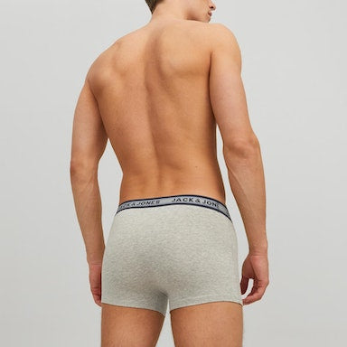 Jack & Jones 5 Pack Cotton Stretch Trunks | Men’s Everyday Underwear