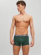 Jack & Jones 5 Pack Cotton Stretch Trunks | Men’s Everyday Underwear