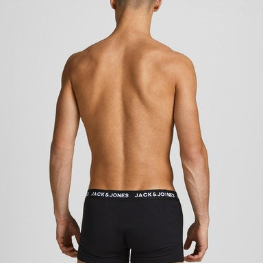 Jack & Jones Jachuey 5 Pack Cotton Stretch Trunks - Black Multi