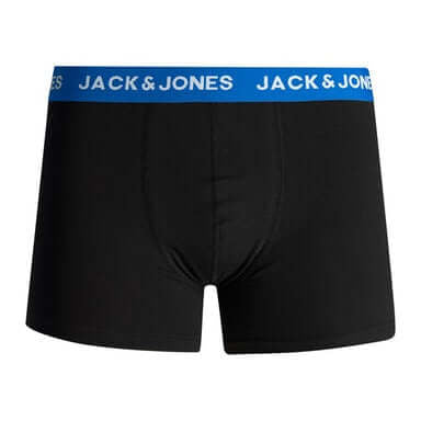 Jack & Jones Jachuey 5 Pack Cotton Stretch Trunks - Black Multi