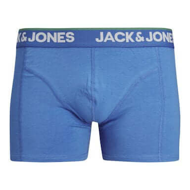 Jack & Jones 3 Pack Jacpineapple Skull Trunks - Palace Blue