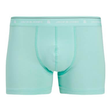 Jack & Jones Jacron 5 Pack Cotton Stretch Trunks - Lapis Blue