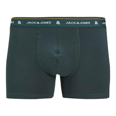 Jack & Jones Jacron 5 Pack Cotton Stretch Trunks - Lapis Blue