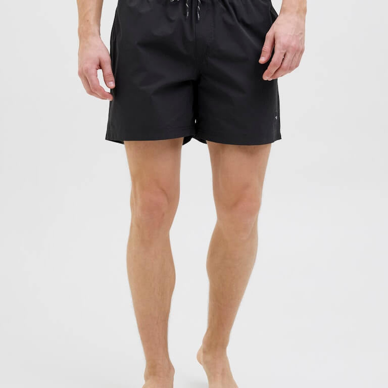 Jack & Jones SOLID Swim Shorts - Black