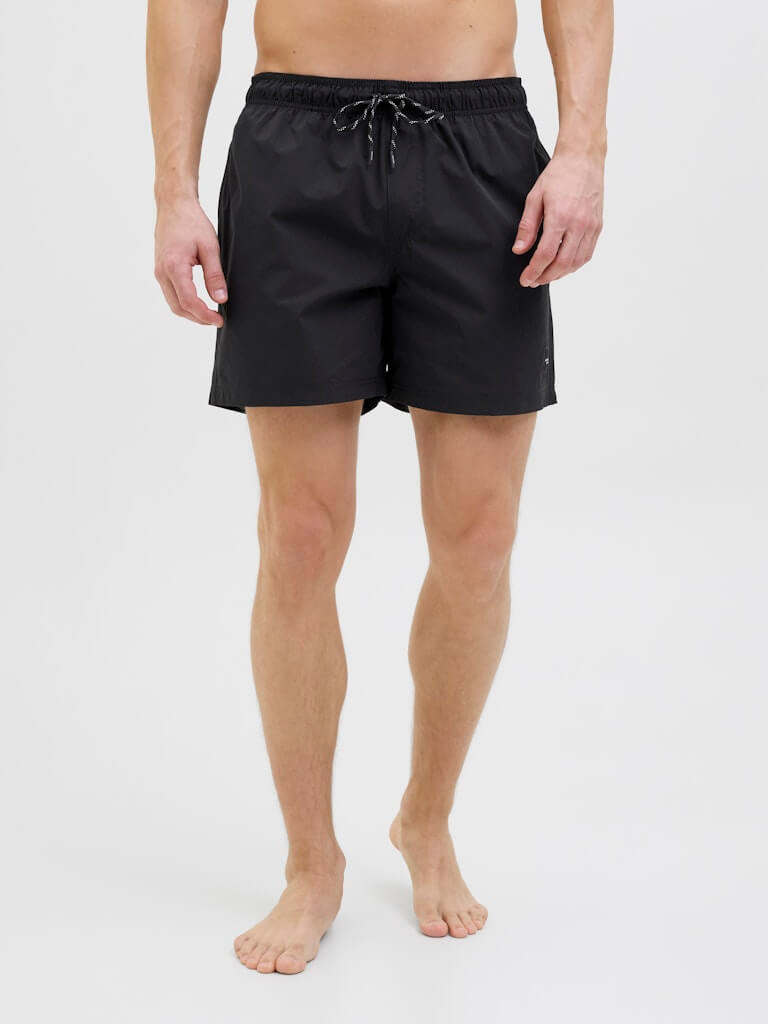 Jack & Jones SOLID Swim Shorts - Black