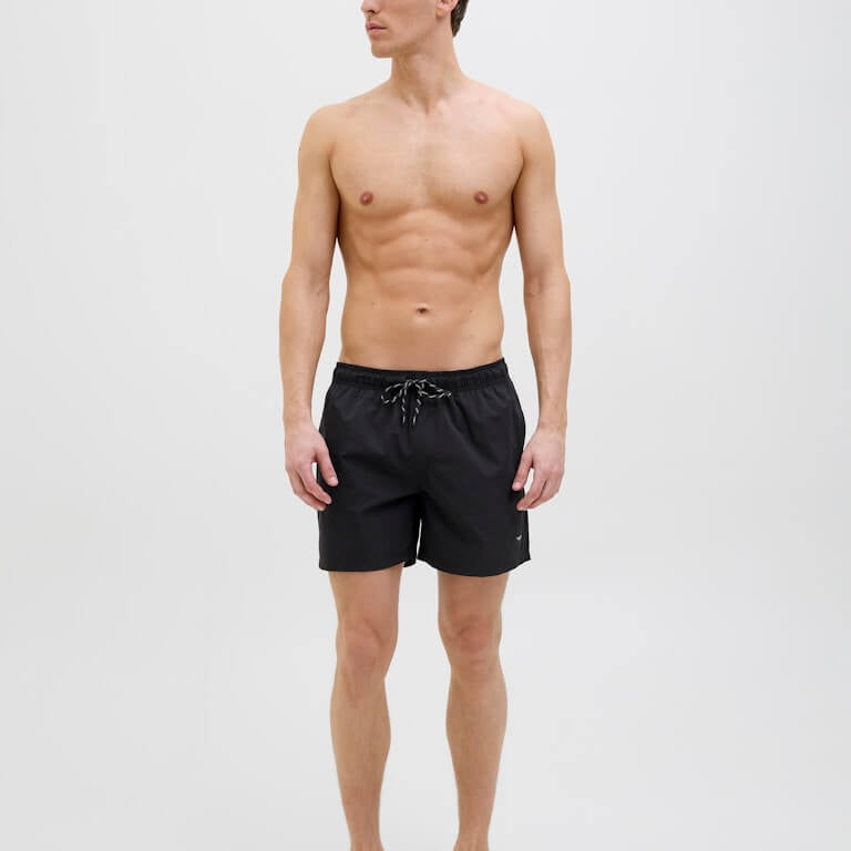Jack & Jones SOLID Swim Shorts - Black