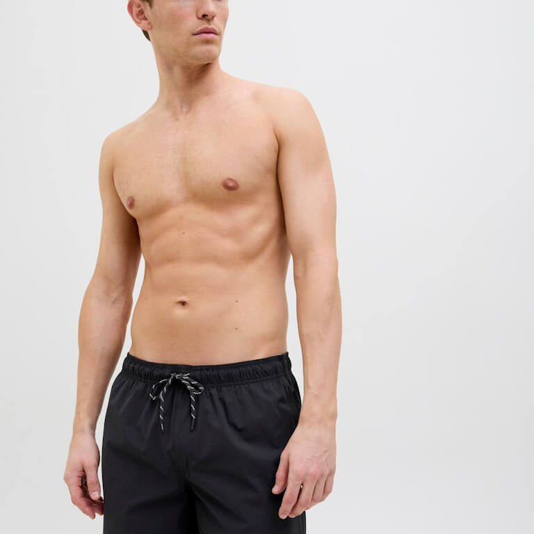 Jack & Jones SOLID Swim Shorts - Black