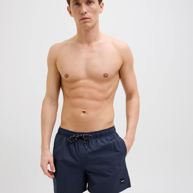 Jack & Jones SOLID Swim Shorts - Navy Blazer