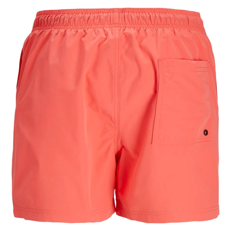 Jack & Jones SOLID Swim Shorts - Hot Coral