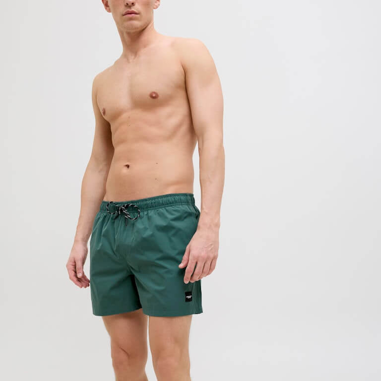 Jack & Jones SOLID Swim Shorts - Mallard Green