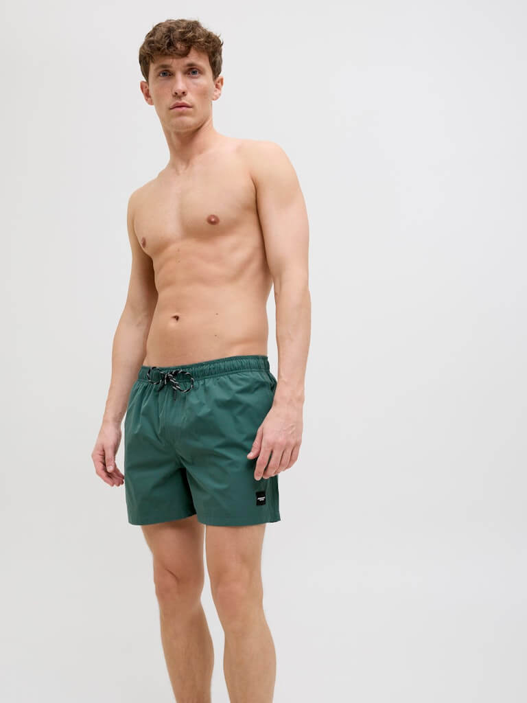 Jack & Jones SOLID Swim Shorts - Mallard Green