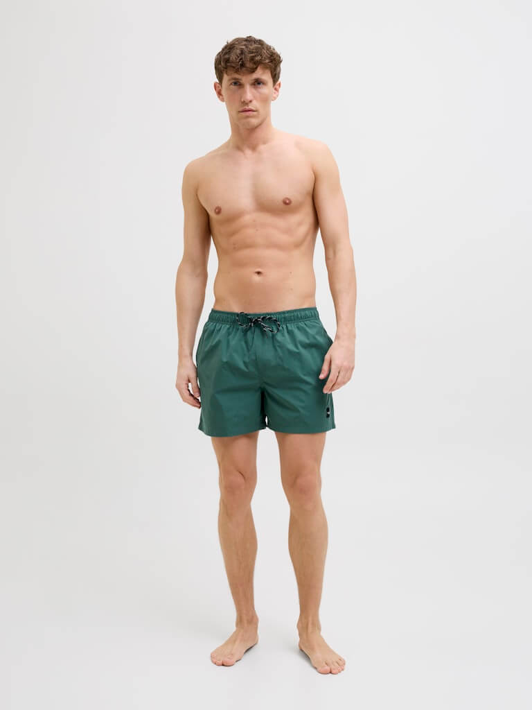 Jack & Jones SOLID Swim Shorts - Mallard Green