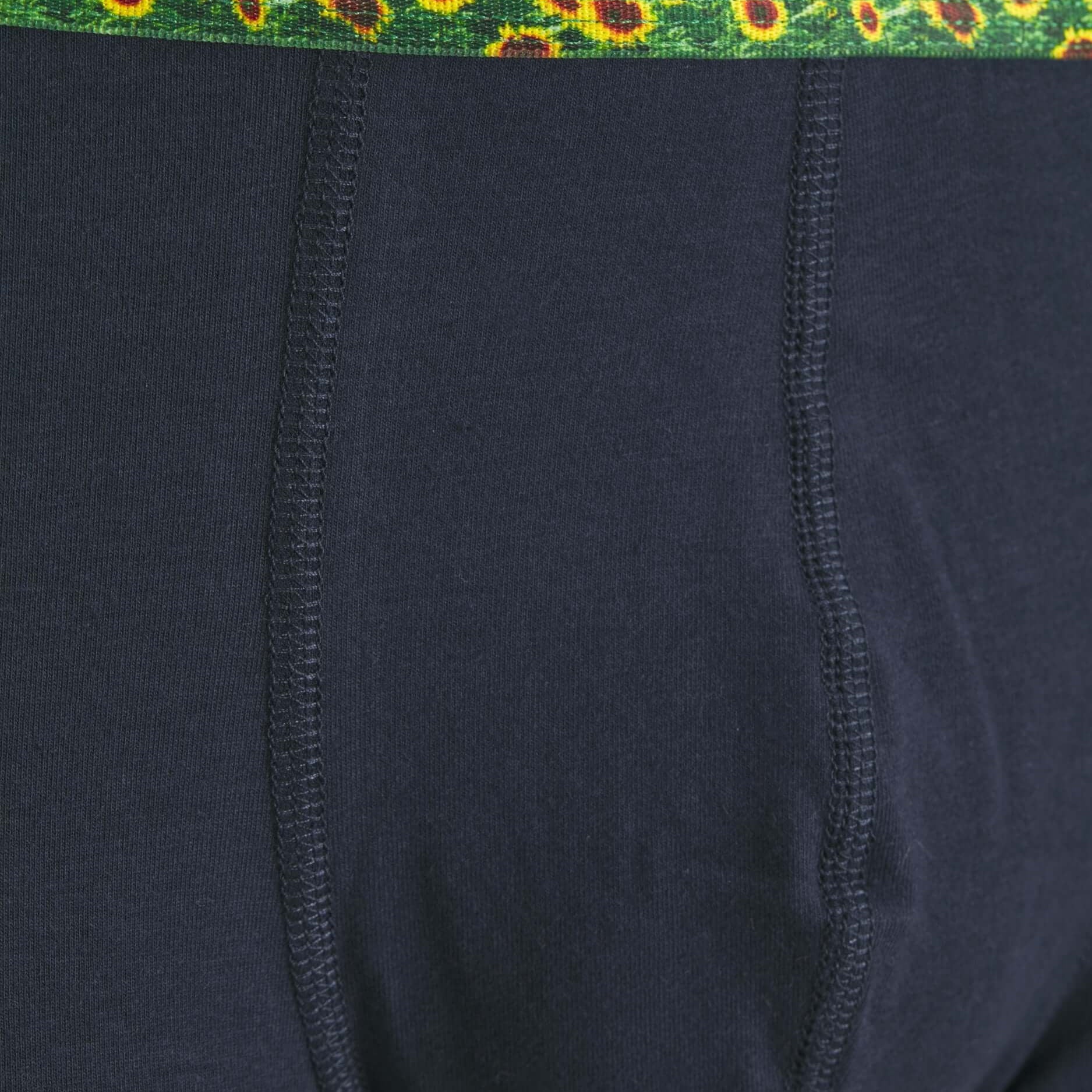 Jack & Jones JacLuca Solid Trunks 7 Pack Cotton Stretch Boxers - Navy Blazer