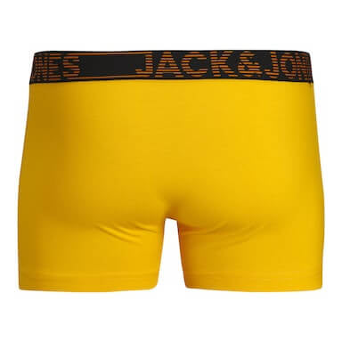 Jack & Jones Jacbill Solid Trunks 7 Pack Cotton Stretch Boxers - Multi Colour