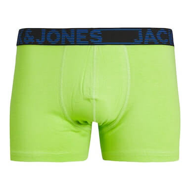 Jack & Jones Jacbill Solid Trunks 7 Pack Cotton Stretch Boxers - Multi Colour