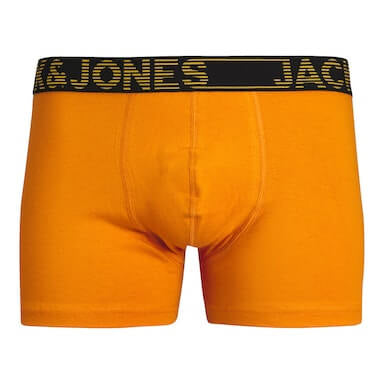 Jack & Jones Jacbill Solid Trunks 7 Pack Cotton Stretch Boxers - Multi Colour