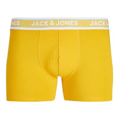Jack & Jones Jacconnor 5 Pack Cotton Stretch Trunks - Multi Colour