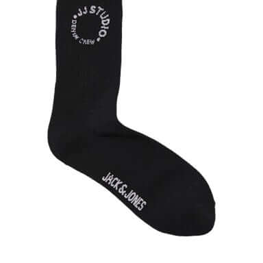 Jack & Jones 3 Pack Jacmarcus Sports Socks - White/Black/Beige( 7-11 )