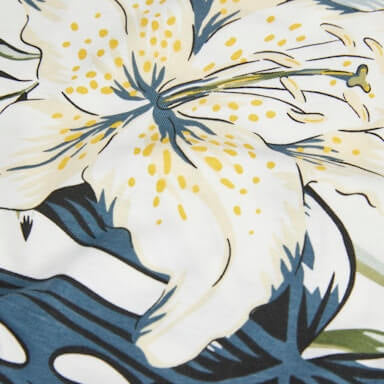 Jack & Jones 1 Pack JJHAWAII AOP Crew Neck 100% Cotton T-Shirt