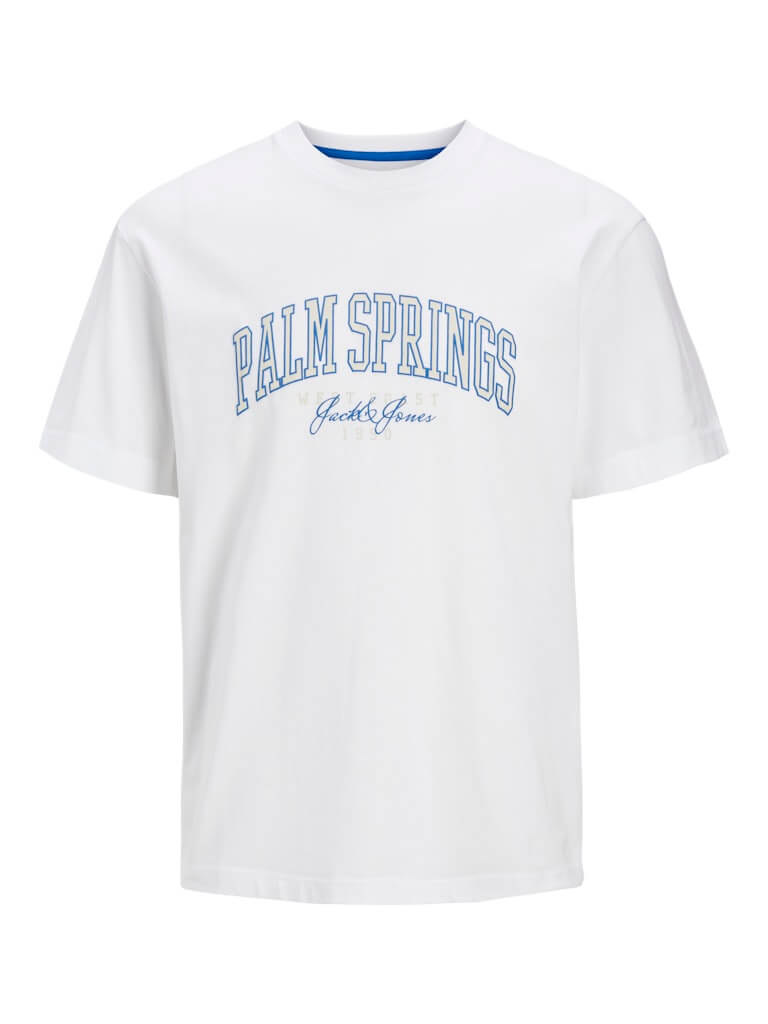 Jack & Jones 1 Pack JJDETROIT Crew Neck 100% Cotton T-Shirt