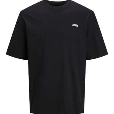 Jack & Jones 1 Pack JJSCRIPT Crew Neck 100% Cotton T-Shirt