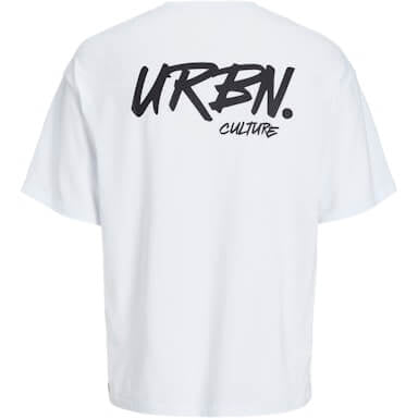 Jack & Jones 1 Pack JJSCRIPT Crew Neck 100% Cotton T-Shirt