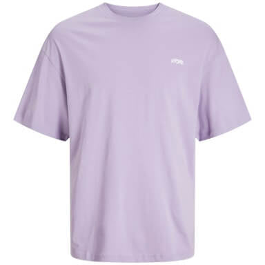 Jack & Jones 1 Pack JJSCRIPT Crew Neck 100% Cotton T-Shirt