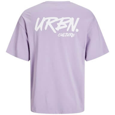 Jack & Jones 1 Pack JJSCRIPT Crew Neck 100% Cotton T-Shirt