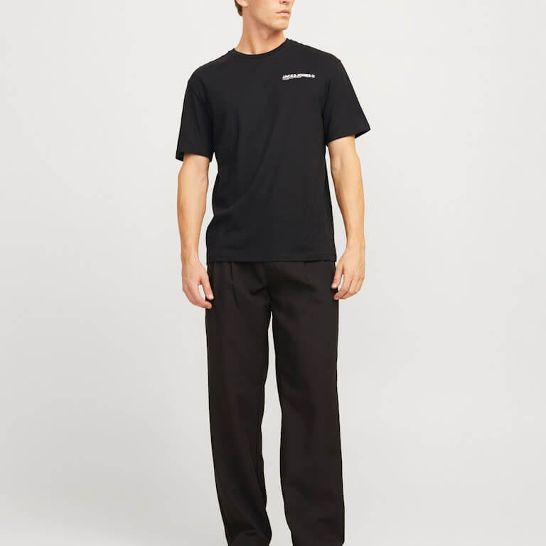 Jack & Jones 1 Pack JJHAWAII Crew Neck 100% Cotton Relaxed Fit T-Shirt